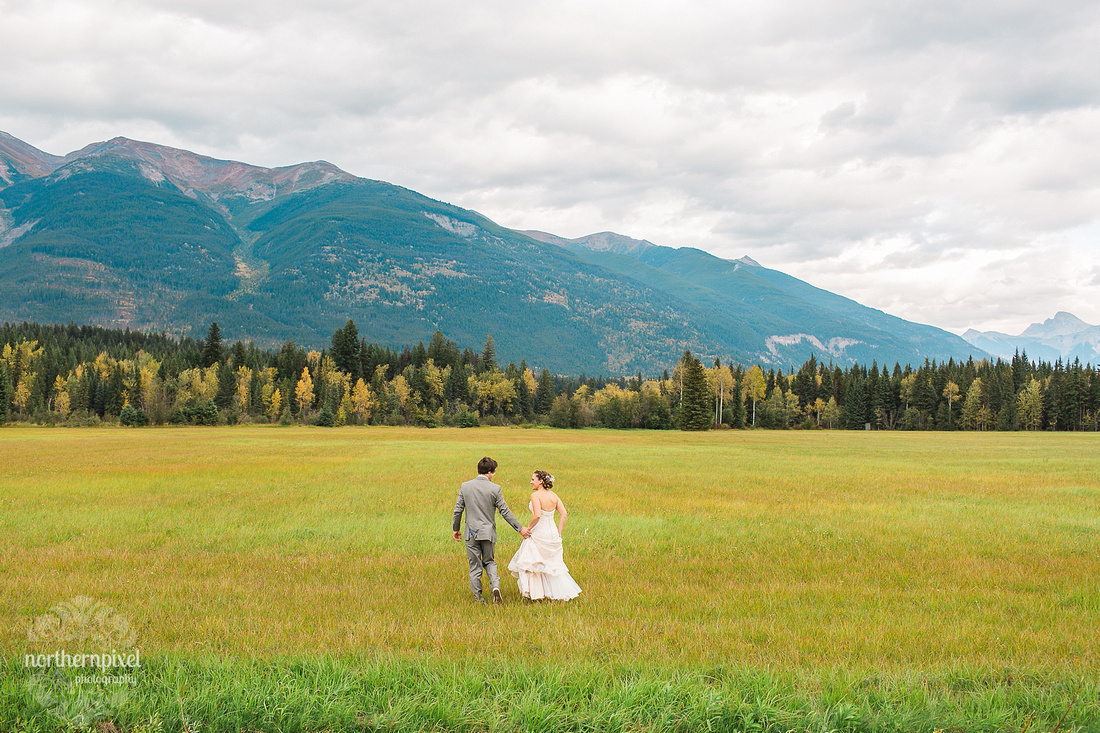 Tete Jaune British Columbia Rock Mountain Wedding